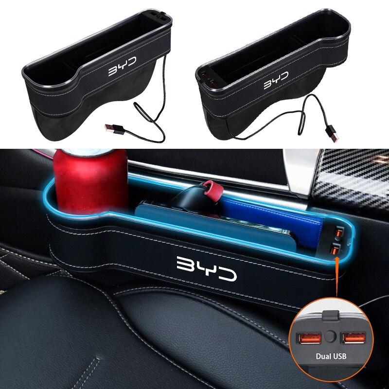 Atto 3 2022/2023 LED Car Seat Side Slit Pocket Storage Box