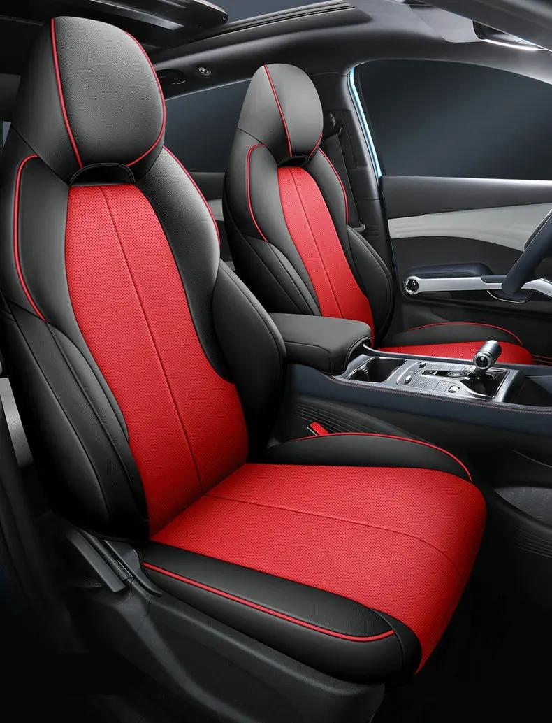 Breathable Leather Car Seat Cover for BYD Atto3